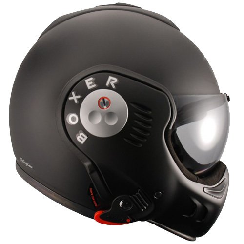 Roof Boxer V8 matt black helmet