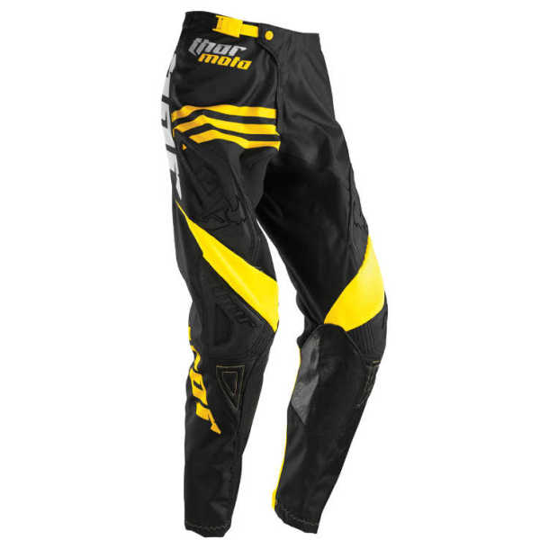 Thor Phase Strands Pants black-yellow 